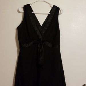 Black semi-formal dress